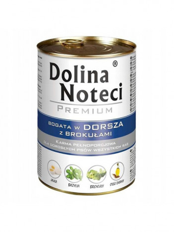 DOLINA NOTECI BOGATA W DORSZA Z BROKUŁAMI 400g