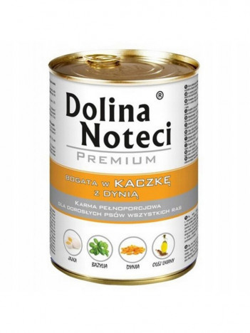 Dolina Noteci Premium bogata w kaczkę z dynią 400g